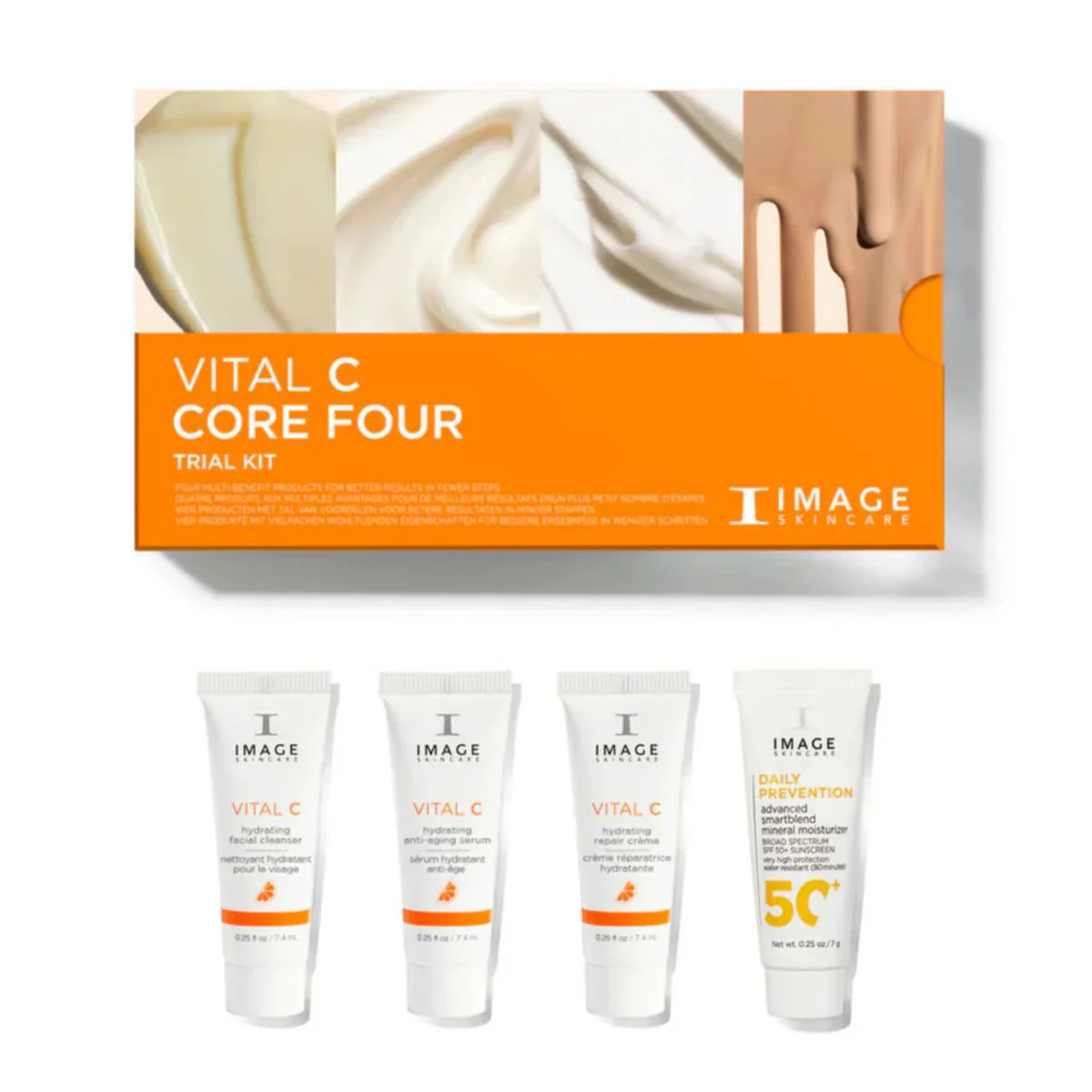 IMAGE Skincare Vital C Core Four Trial Kit NEW.