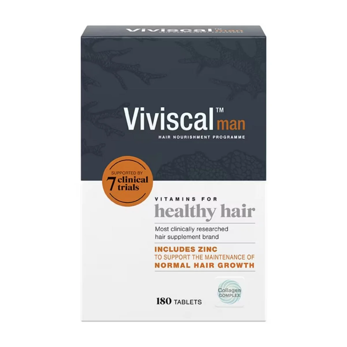 Viviscal Man Strength Supplements Value Pack 180 EXPIRY 03/26